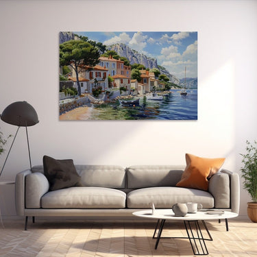 Blue Sea Canvas